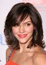 Katharine McPhee's flirty hairstyle with bangs | SheKnows CelebSalon
