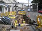 of the sewerage network to - via Daymix