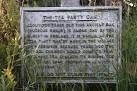 Tea Party Oak, Ickworth Park. This plaque describes the age of the tree and - via Daymix