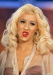 Christina Aguilera performs