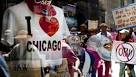 Anti-NATO protest calling for "Robin Hood" tax on financial ...