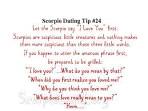 Small Tip For The O Of Scorpions Int The Righ Direction Type Shift O