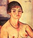 Portrait with Bare Breasts