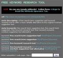 Apogee Weblog  SEO Tool Update  inventoryoverturecom Gone