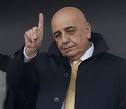 AP / Luca Bruno. AC Milan vice president Adriano Galliani gestures during a