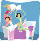 Slumber Party Girls Image Impromptu Girls Night In Slumber Party « Bella on the Beach Picture 7
