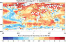 Warm global temperatures continue in 2011   Met Office