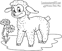 Image result for sheep coloring page