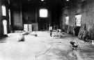 Workers converting a former Crile Hospital room into a room for ...