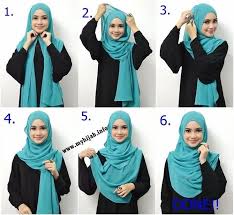 Cara Pakai Hijab Shawl With Hijab Tutorial - hijabiworld