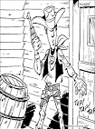 Lucky Luke coloring page