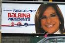 Campaña presidencial de Balbina Herrera, Panamá. - Balbina_presidenta