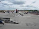 NZ3767 : Skateboarding area - via Daymix