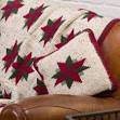 Christmas Throw and Pillow | FaveCrafts.