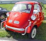 1957 BMW Isetta 300 - Red - Front Angle