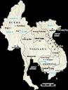 Indochina map, map of indochina countries, map of vietnam, map of ...