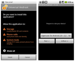  Vodafone 945 custom rom yükleme rehberi