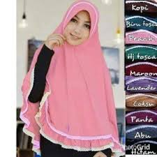 Model Jilbab Bahan Jersey Terbaru Syar'i - Bundaku.net