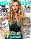 Lindsay Lohan: Marie Claire UK November 2008 Cover Girl