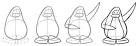 how to draw a pinquin