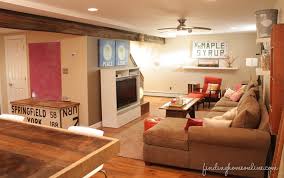 Decorating ideas: Basement Family room - Finding Home Farms