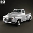 Chevrolet Advance Design Pickup 1951 3D Model download (3ds max ...