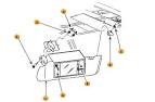 Jeep Sun Visor Parts for Jeep Grand Cherokee by Morris4x4
