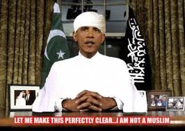 Obama in arab garb for his religious  ramadan 2012
