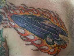 car tattoo