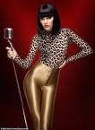 Strides ahead! Jessie J shows off her long legs in leather