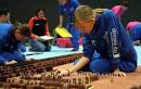 Most dominoes toppled by a group-world record set by Mr.Domino and ...