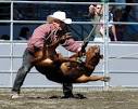 Becausewemust » Calf Roping During Rodeo