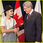 Image result for bieber meet prime minister