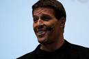 Tony Robbins at a seminar