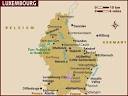 Map of Luxembourg