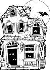 Halloween coloring page