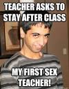 class my first sex teacher