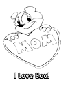Mother coloring page