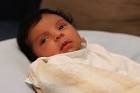 Jay-Z and Beyonce's new baby daughter Blue Ivy Carter.