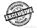 Royalty Free Stock Photos: Exclusive stamp