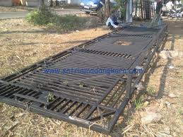 Harga Pagar Minimalis Modern sekaligus sebagai Gerbang Per Meter