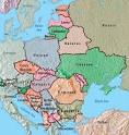 Map of Eastern Europe