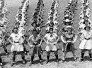All American Girls Professional Baseball League members performing ...
