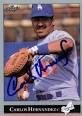 Carlos Hernandez Baseball Stats by Baseball Almanac