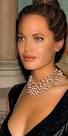 Angelina Jolie close up in wax 