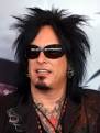 Nikki Sixx with Long Haircut