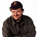 Which celebrity is MICHAEL MOORE pushing to run for president.