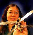 Xinyan Deng with robotic