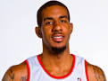 MORNING WOOD-LAMARCUS ALDRIDGE of the PORTLAND TRAILBLAZERS ...
