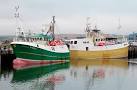 the further boat is the Charisma, registered in Ballantrae. - via Daymix